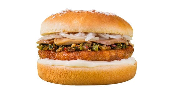 Crispy Chicken Chimichuri Burger