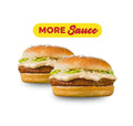 Roasted Sesame Crispy Chicken Burger